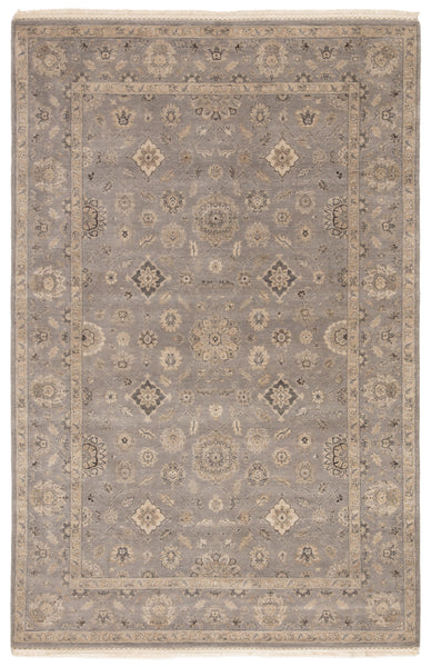 Biscayne Grey Hand Knotted  Rug