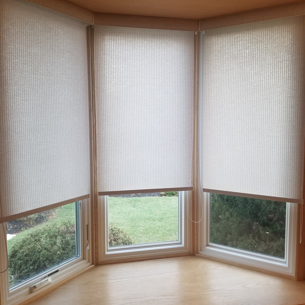 Roller shades in fabrics to suit your needs