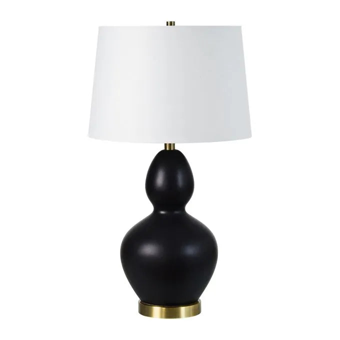 Matte Black Table Lamp