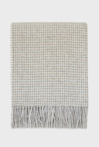Glencoe Light Gray Ivory Tan Throw