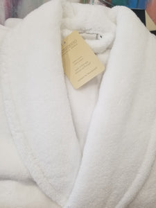 Portofino Cuddle Down Bathrobe # 10 White