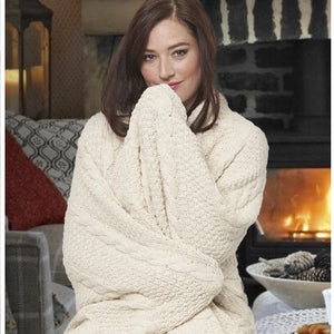 Parkhurst Cable Knit Throw
