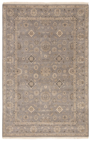 Biscayne Grey Hand Knotted  Rug