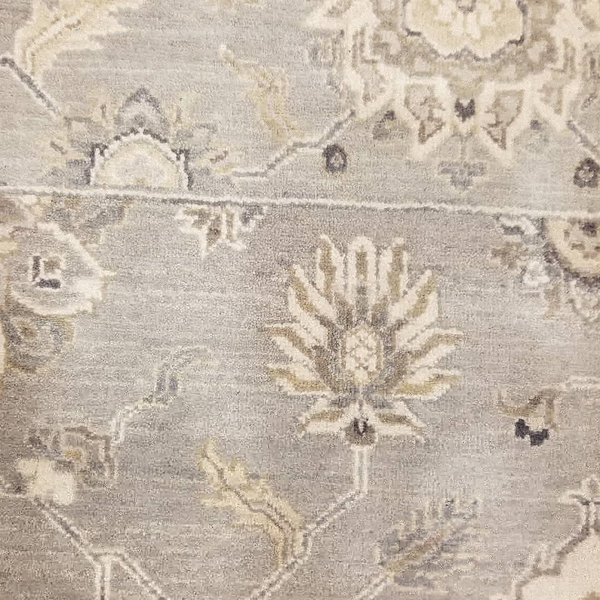 Biscayne Grey Hand Knotted  Rug