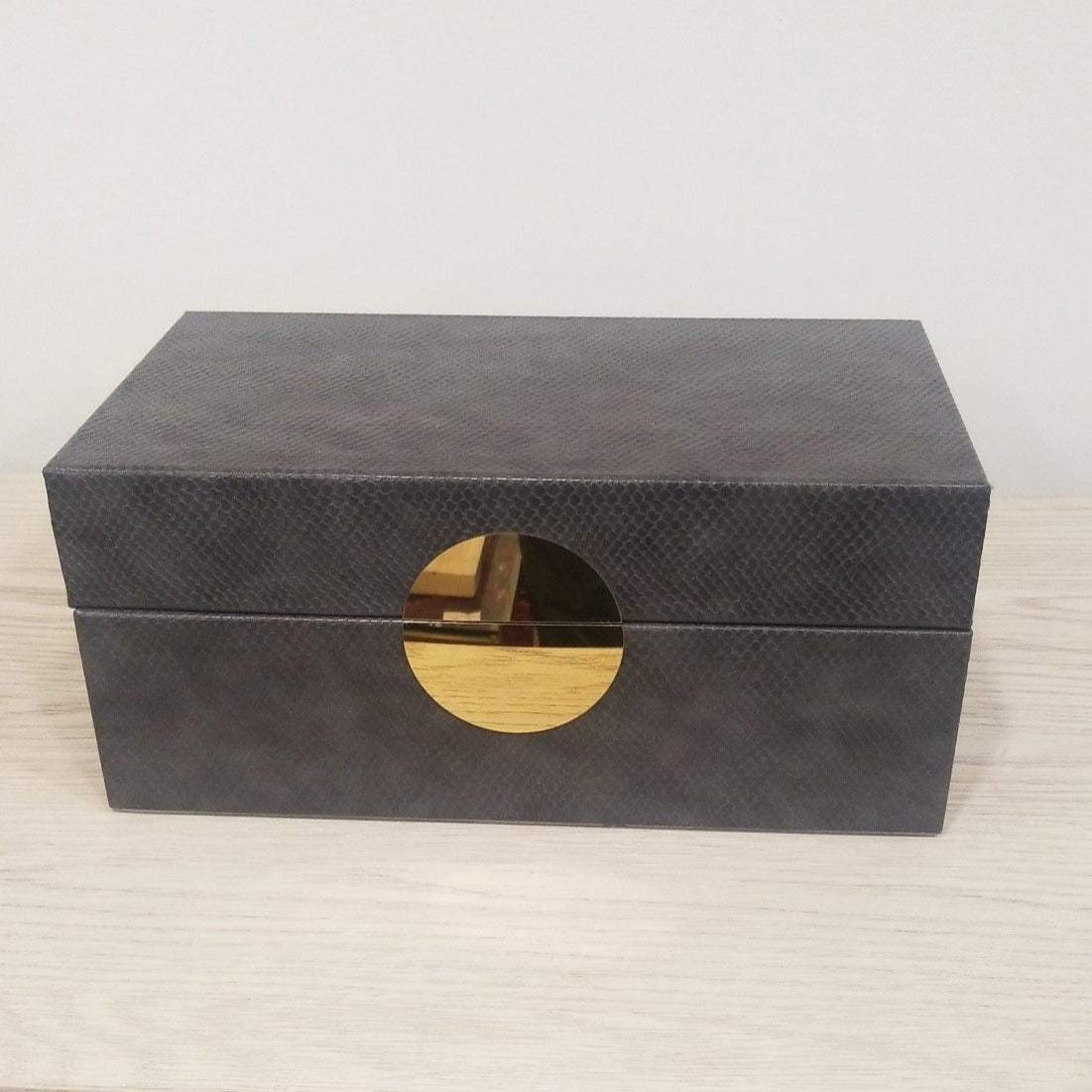 Beautiful Charcoal Covered Box